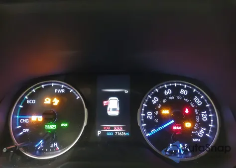 2019 Toyota Rav4 Hybrid Le из США, поврежденный, VIN JTMMWRFVXKD030108